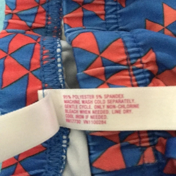 𝅺XHILARATION leggings palm trees print elastic waistband size M - Picture 4 of 8